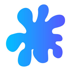 cartoon gradient icon