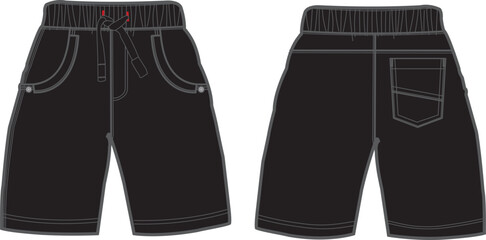 Sport suits design template, sweat pant, jogging