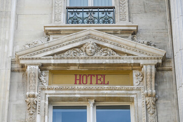 hotel location chambre voyage facade immobilier Bruxelles Belgique