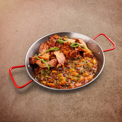 Beans stew with smoked ham hock