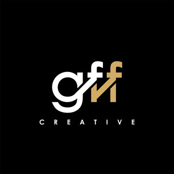 GFF Letter Initial Logo Design Template Vector Illustration