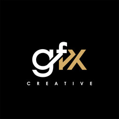 GFX Letter Initial Logo Design Template Vector Illustration