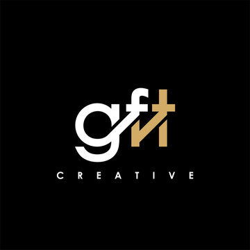 GFT Letter Initial Logo Design Template Vector Illustration