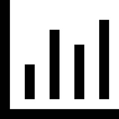 Bar Graph Vector Icon