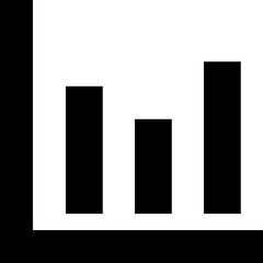 Bar Graph Vector Icon