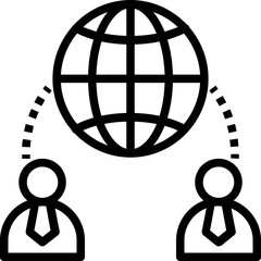 Global Business Vector Icon