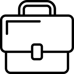 Portfolio Bag Vector Icon