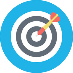 Dartboard Vector Icon