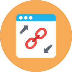 Link Building Vector Icon