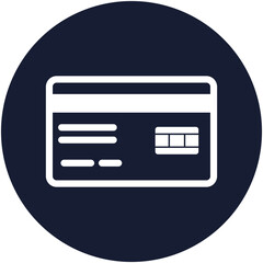 ATM Card Isolated Vector icon which can easily modify or edit


