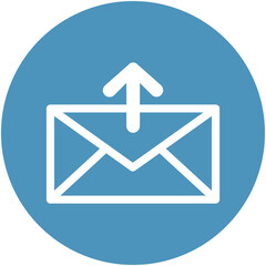 Email forward Isolated Vector icon which can easily modify or edit

