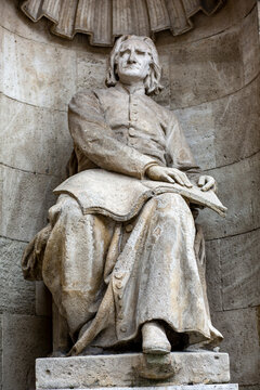 Ferenc Liszt Statue In Budapest, Hungary