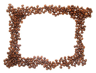 coffee beans. isolated on transparent background png file