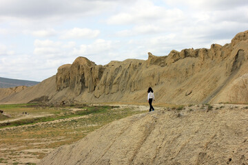 Beautiful mountains. Gobustan region. Azerbaijan.