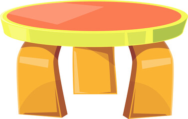 Wooden table for kids