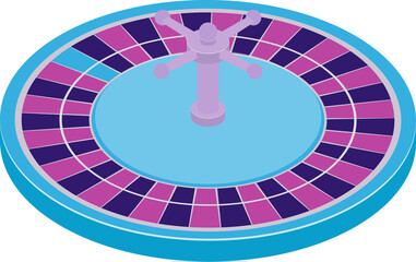 Round casino roulette
