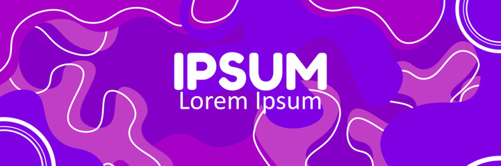 purple Abstract Fluid background vector design