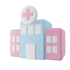 3D Hospital Illustration