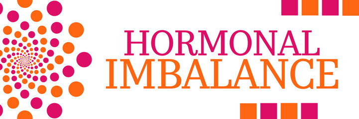 Hormonal Imbalance Pink Orange Dots Horizontal
