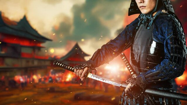 戦場に立つサムライ　戦国時代