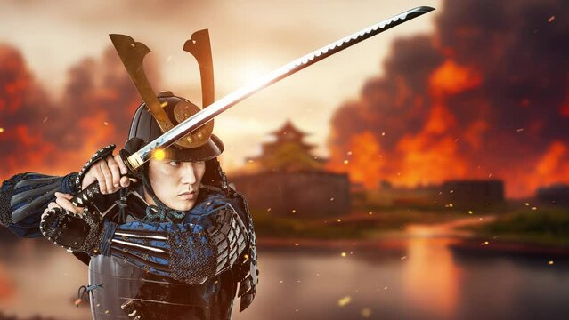 戦場に立つサムライ　戦国時代