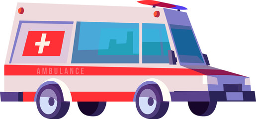 Ambulance car © klyaksun