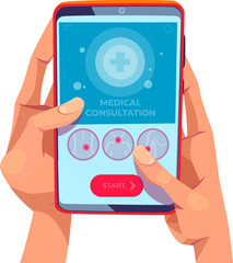 Smartphone, medical application