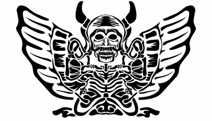 tattoo of a skull
