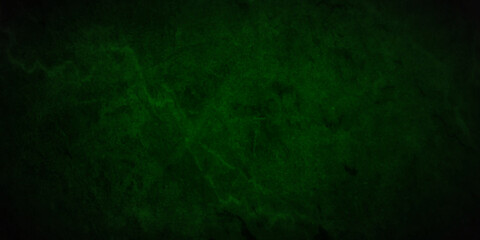 Backdrop vintage green stone grunge concrete cement blackboard chalkboard wall floor texture. Black anthracite dark green grunge old texture panorama backdrop background.