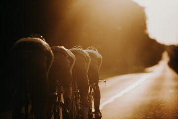Cycling photography and golden hour 