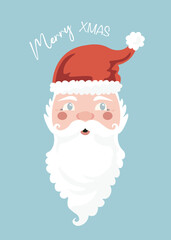 Merry Christmas Template Card 