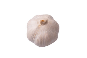 Garlic isolated on a white background.