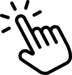 Fototapeta premium Cursors icon click