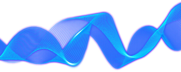 Fototapeta premium 3D Waves Abstract Element