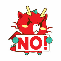 cute dragon drawing cartoon, dragon sticker