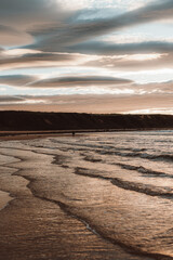 Fototapeta premium sunset on the beach