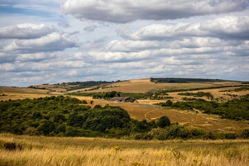 Magnificent vast and beautiful view of South Downs National Park