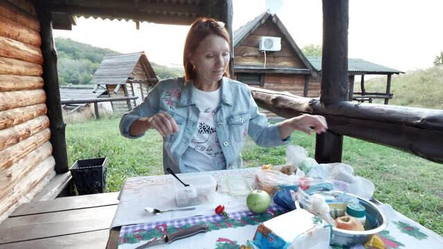 dinner at the dacha