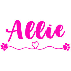 Allie Name for Baby Girl Dog
