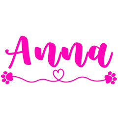 Anna Name for Baby Girl Dog