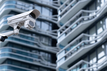 Cctv camera system, home security technology Condo outside security