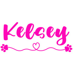 Kelsey Name for Baby Girl Dog