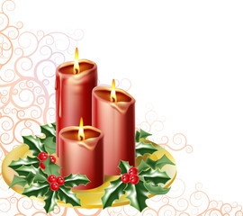 christmas candles