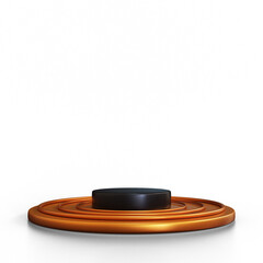 3d gold podium
