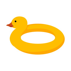 rubber duck toys bathroom illustration