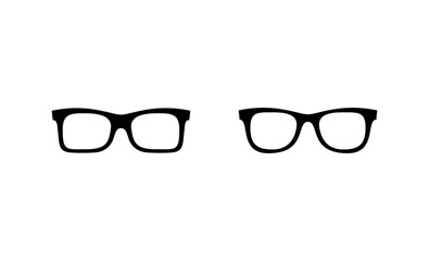 Glasses icon vector. Glasses sign and symbol