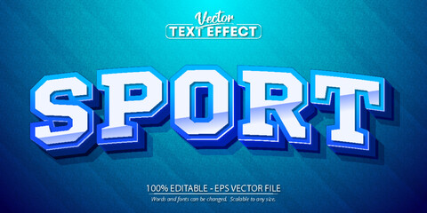 Sport text effect, editable team and football text style