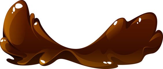 Melt chocolate drips frames splashes