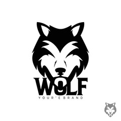 wolf icon logo 
