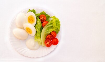 salad with vegetables